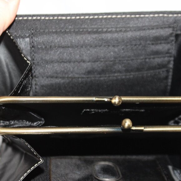 Nine West Black Suede Wristlet - Picture 11 of 15